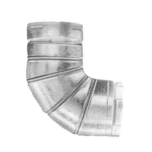 Metal-Fab - Type B Gas Vent Round Adj. 90 Degree Elbow 3" to 8" Dia.